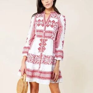 Hale Bob, Size Large Aspen Voile Dress